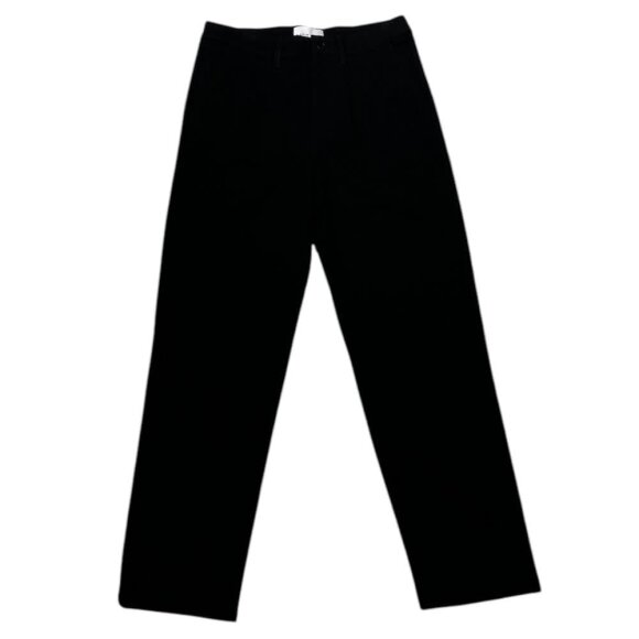 Plenum Studio Poodle trousers herringbone Black