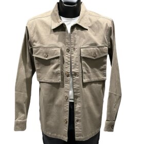 Plenum Studio Niko overshirt Coffee