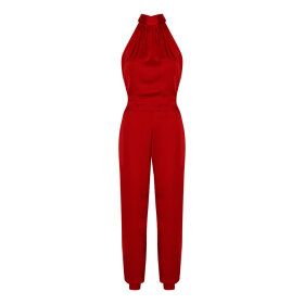 Karmamia Lennox Jumpsuit Deep Red