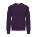 Casual Friday Karl Crew Neck Bounty Knit Purple