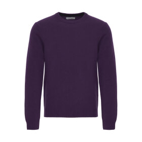 Casual Friday Karl Crew Neck Bounty Knit Purple