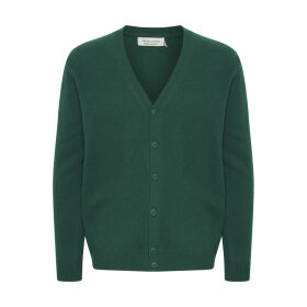 Casual Friday Karl Lambswool Cardigan Forest Biome