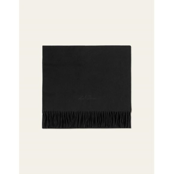 Les Deux Wayne Wool Scarf Black