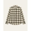 Les Deux Lennon Flannel Check Overshirt Ivory/Rosin