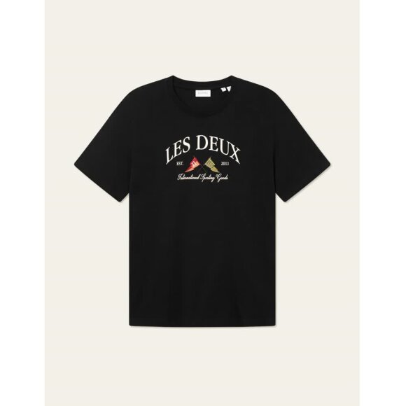 Les Deux Ivy League t-shirt Black