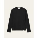 Les Deux Nørregaard LS T-shirt Tonal Black