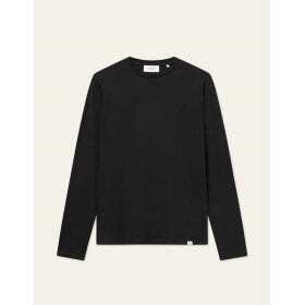 Les Deux Nørregaard LS T-shirt Tonal Black