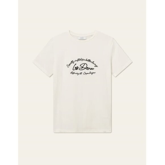 Les deux Camden T-Shirt Light Ivory/Black