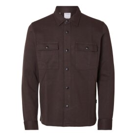 Selected Homme Jackie Sweat Jacket Chocolade Torte