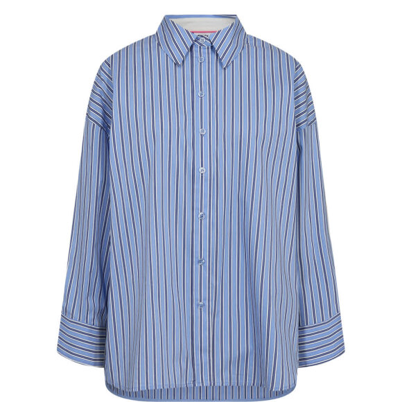 Nümph Nueloise Stripe Shirt 705186 Granada Sky