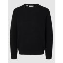 Selected Homme Ross Knit Crew Neck Black