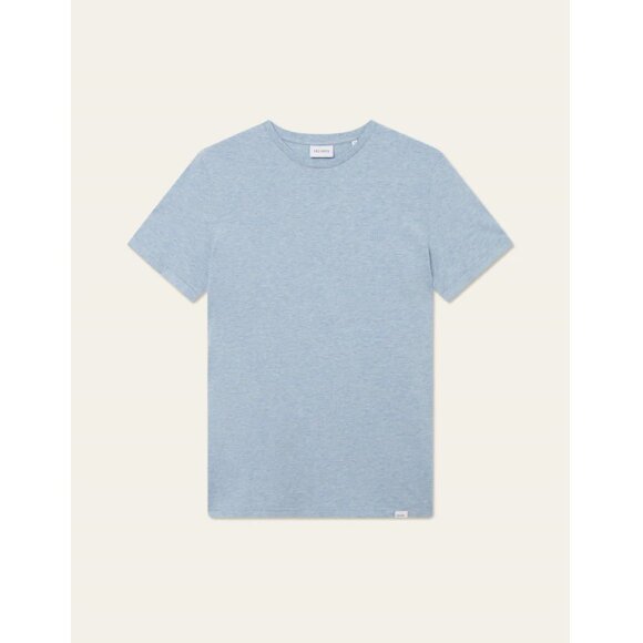 Les Deux Nørregaard Tonal T-shirt Xenon Blue Melange 