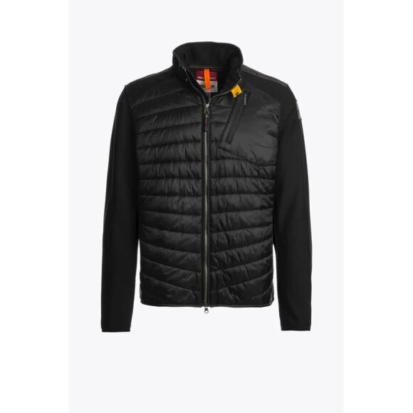 Parajumpers Jayden Man Fleece/Nylon Jacket Black