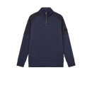 Mos Mosh Gallery Jayson Zip Sweat Dark Sky Blue