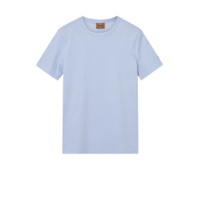 Mos Mosh Gallery Perry Crunch SS T-shirt Light Blue