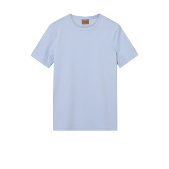 Mos Mosh Gallery Perry Crunch SS T-shirt Light Blue