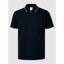 Selected Homme Fave Sport Zip Polo Sky Captain