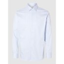 Selected Homme Slim Performance shirt LS Cashmere blue/stripe