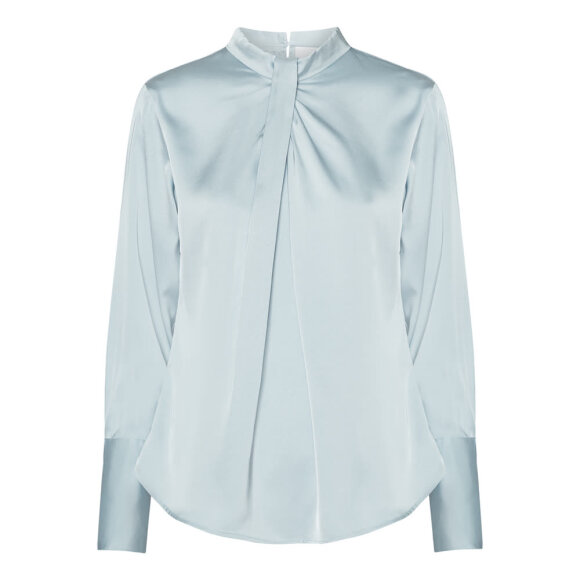 Karmamia Tara Blouse Hammered Sky