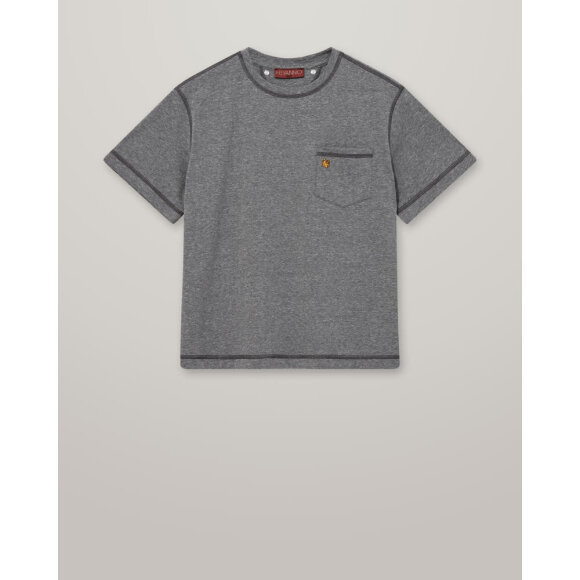 Heyanno Proud Mind Tee Grey Melange