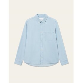 Les Deux Kash Denim Shirt Light Blue Wash