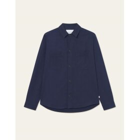 Les Deux Hamilton Overshirt Dark Navy