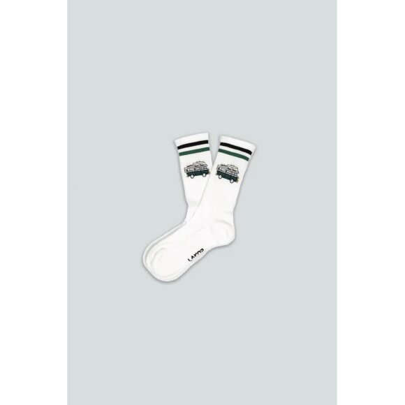 Lakor Forest Camper Socks White